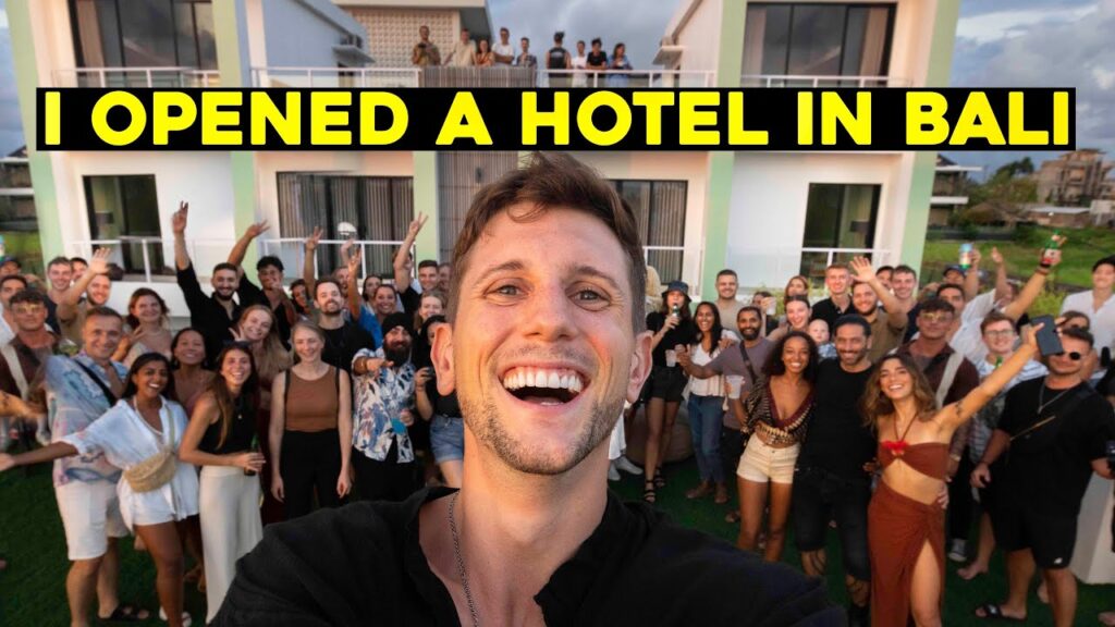 I OPENED MY BALI HOTEL in ONLY 30 days! (Lost Creator House)